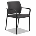 Hon Accommodate Series Guest Chair With Fixed Arms, 23.25in X 22.25in X 32in, Black, 2PK SGS6FBC10C